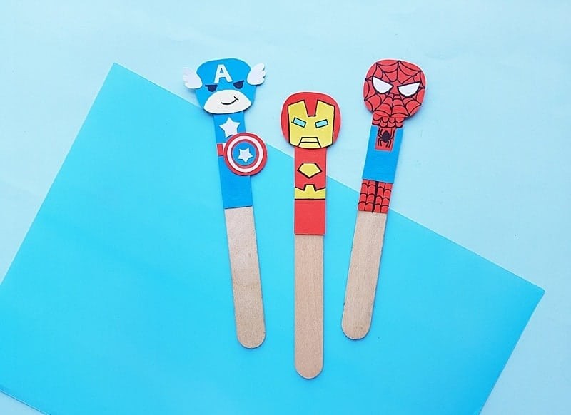 Superhero Bookmarks for your SuperKids