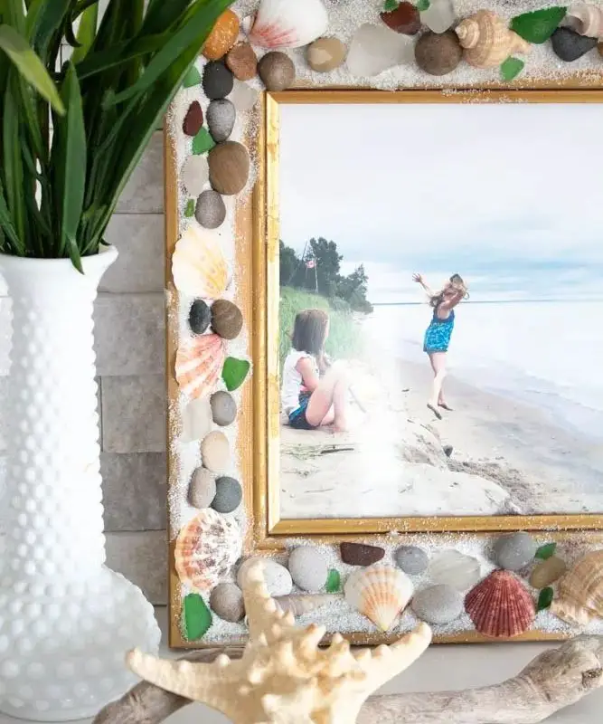 Beachy Picture Frame