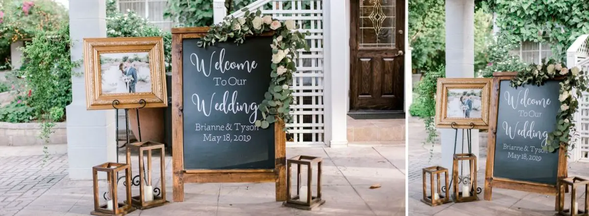 Wedding Sign Board