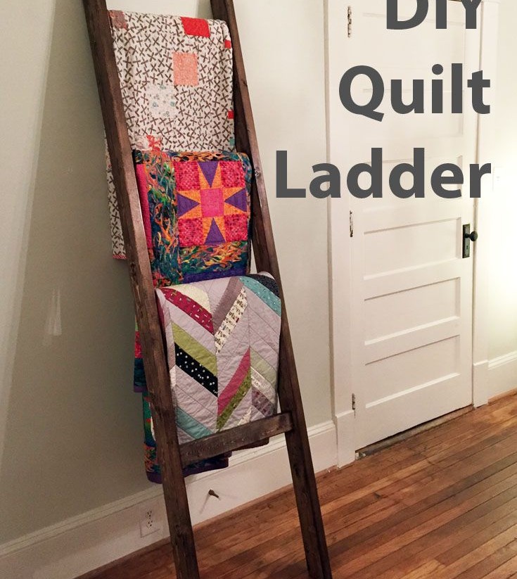 DIY Quilt Ladder