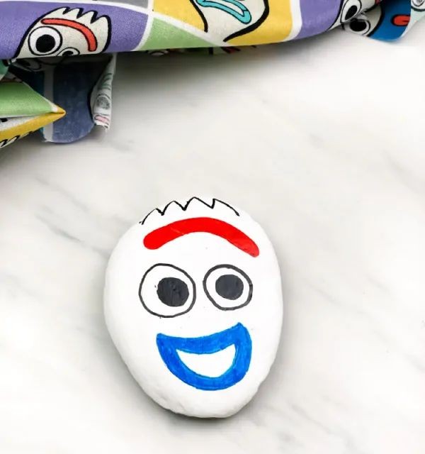 Forky Painted Rocks