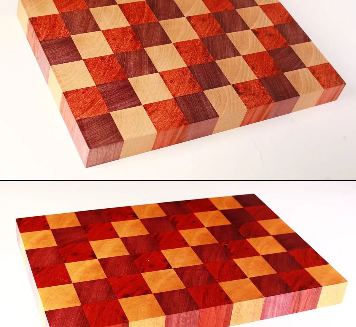 DIY Cutting Board – Log Cabin