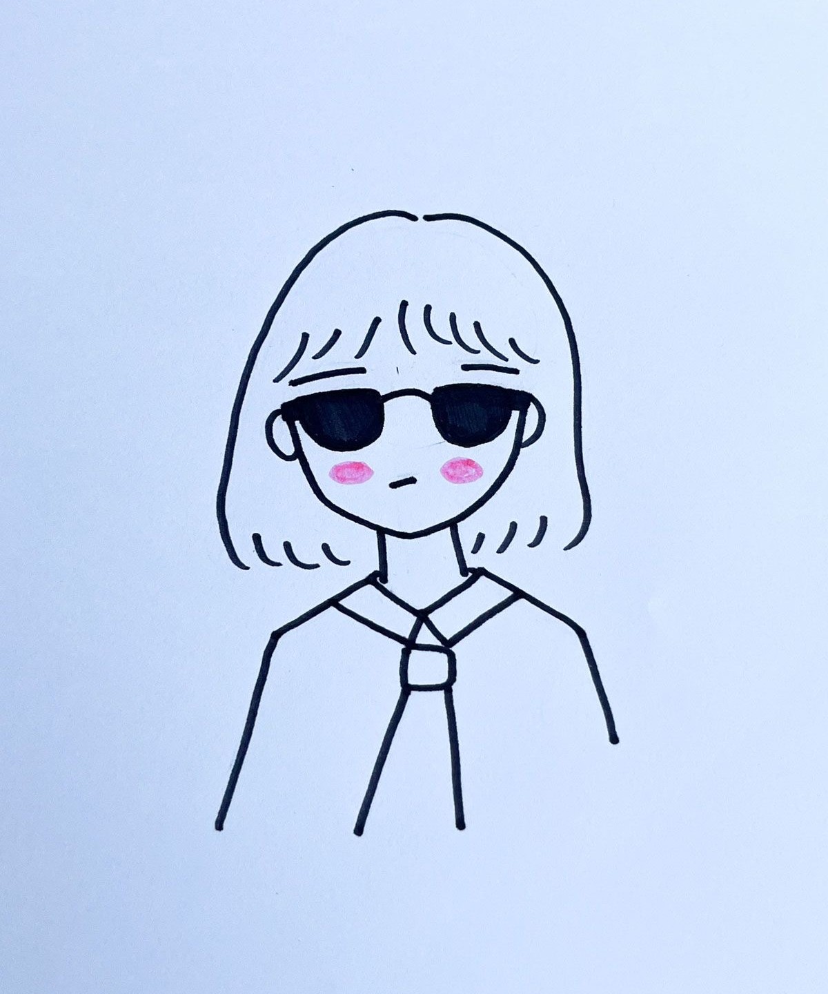 Girl with Sunglasses