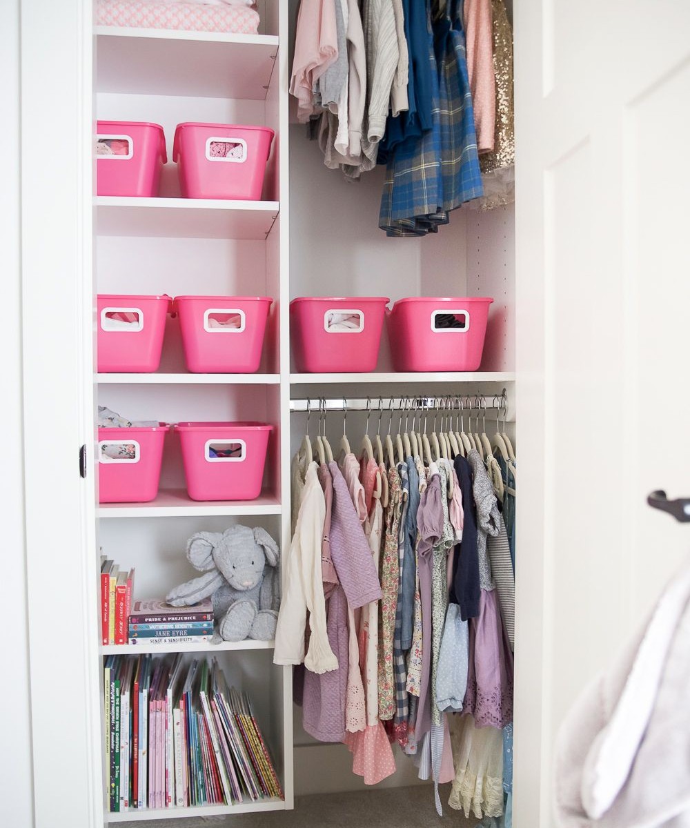 Kids Closet Bins