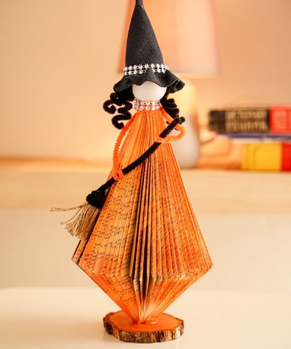 Old Book Floating Witch