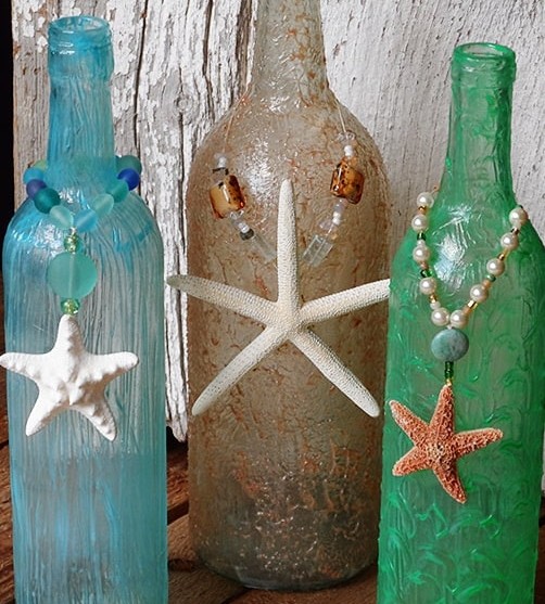 Textured Beach Bottles