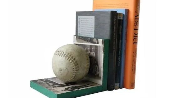 Baseball Bookends