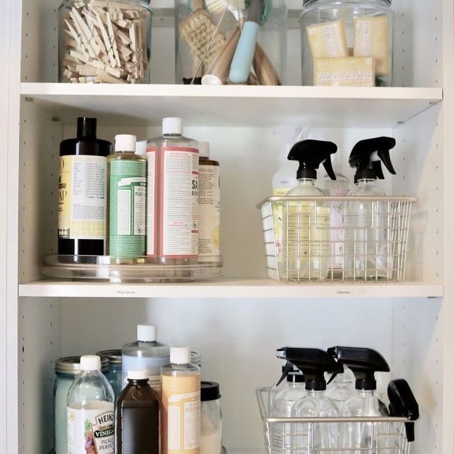 Laundry Closet Organizer