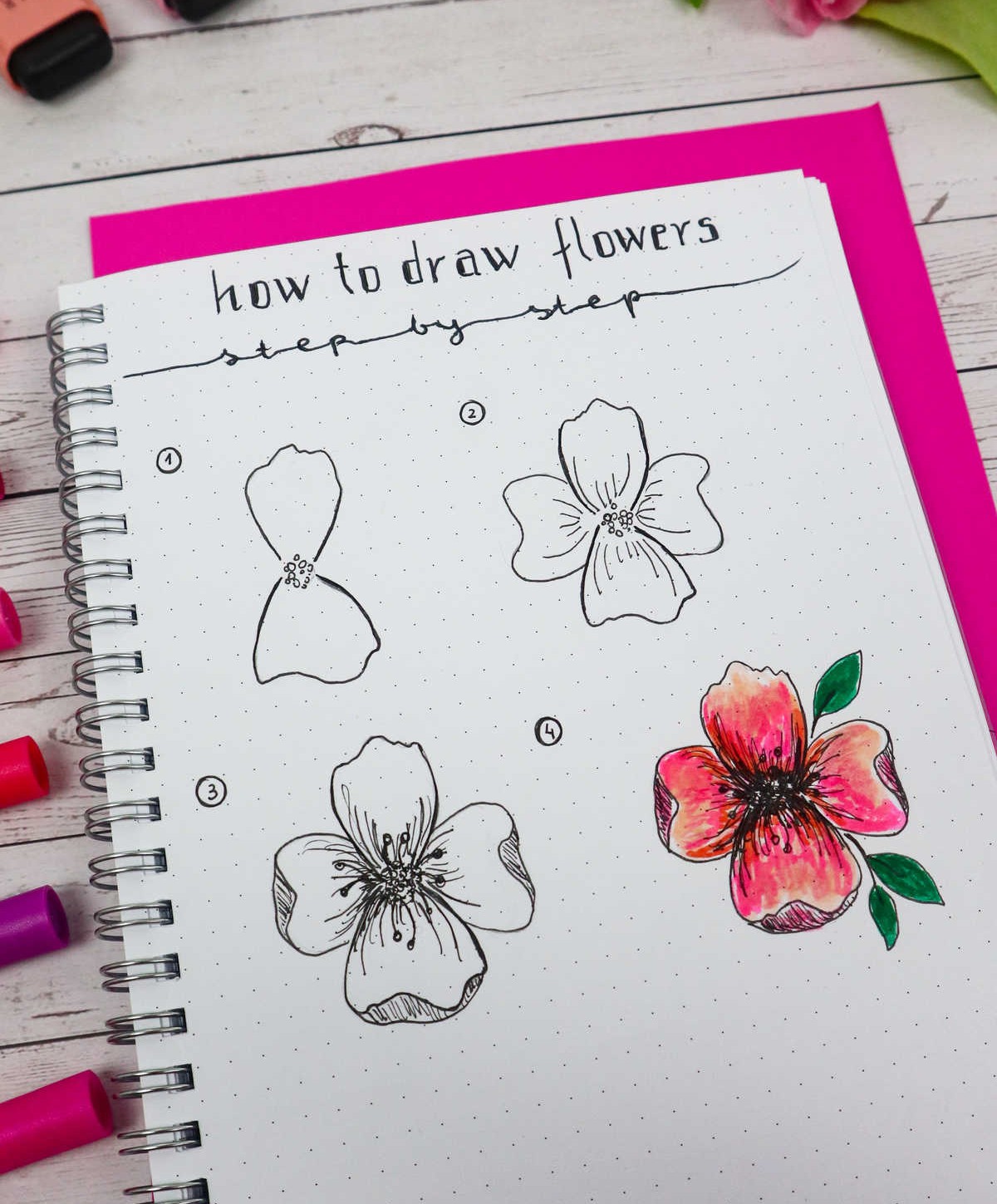 How to Draw Flowers