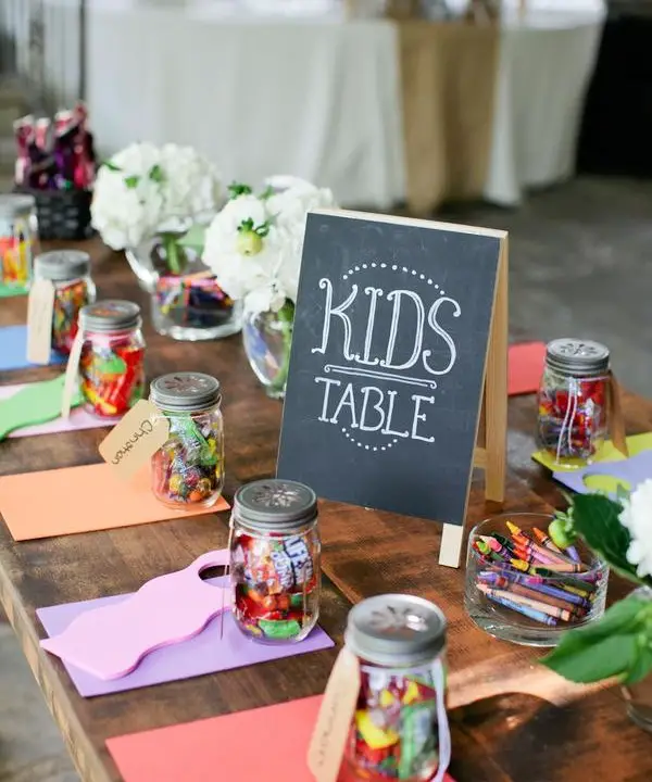 Kid’s Corner At The Reception