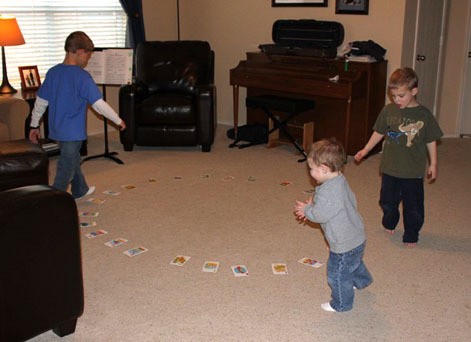 Alphabet Musical Chairs