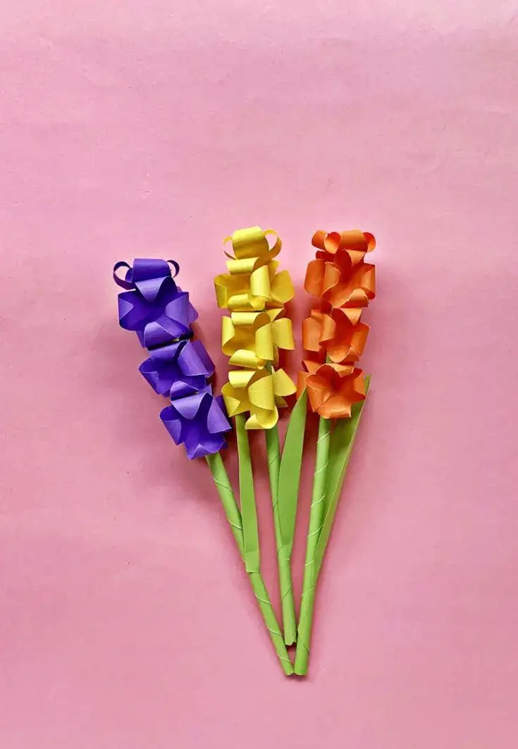 Paper Hyacinth Flower