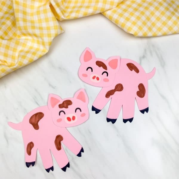 DIY Pig Arts & Crafts for Kids