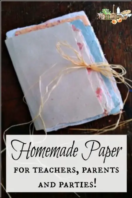 Upcycled Trendy Homemade Papers