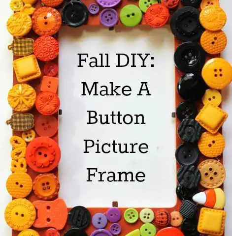 Button Photo Frame