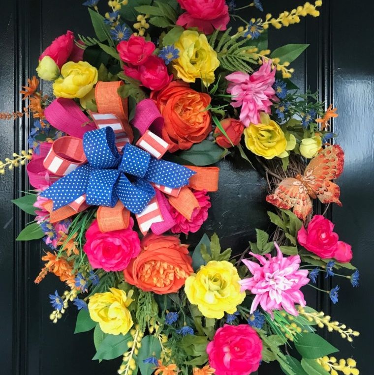 Summer in Bloom Wreath