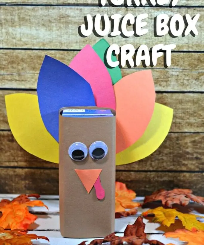 Turkey Juice Box Craft