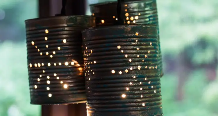 Tin Can Pendant Lights