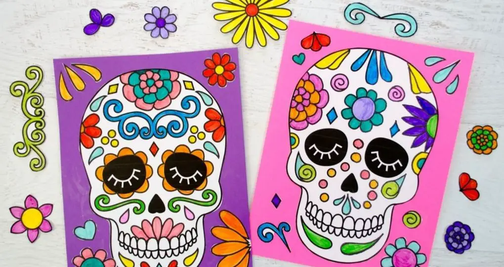 Paper Sugar Skull