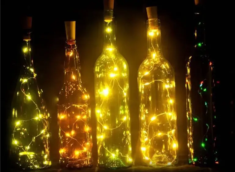 Wine Bottle Lights