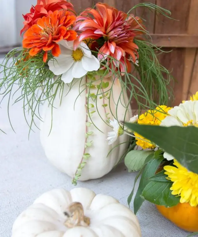 DIY Pumpkin Vase