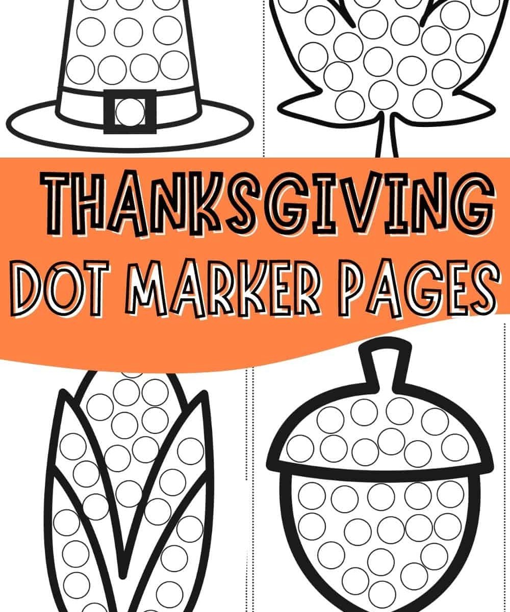 Thanksgiving Dot Marker Activity