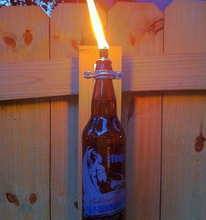 Beer Bottle Torches