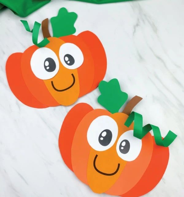 Preschool Pumpkin Craft
