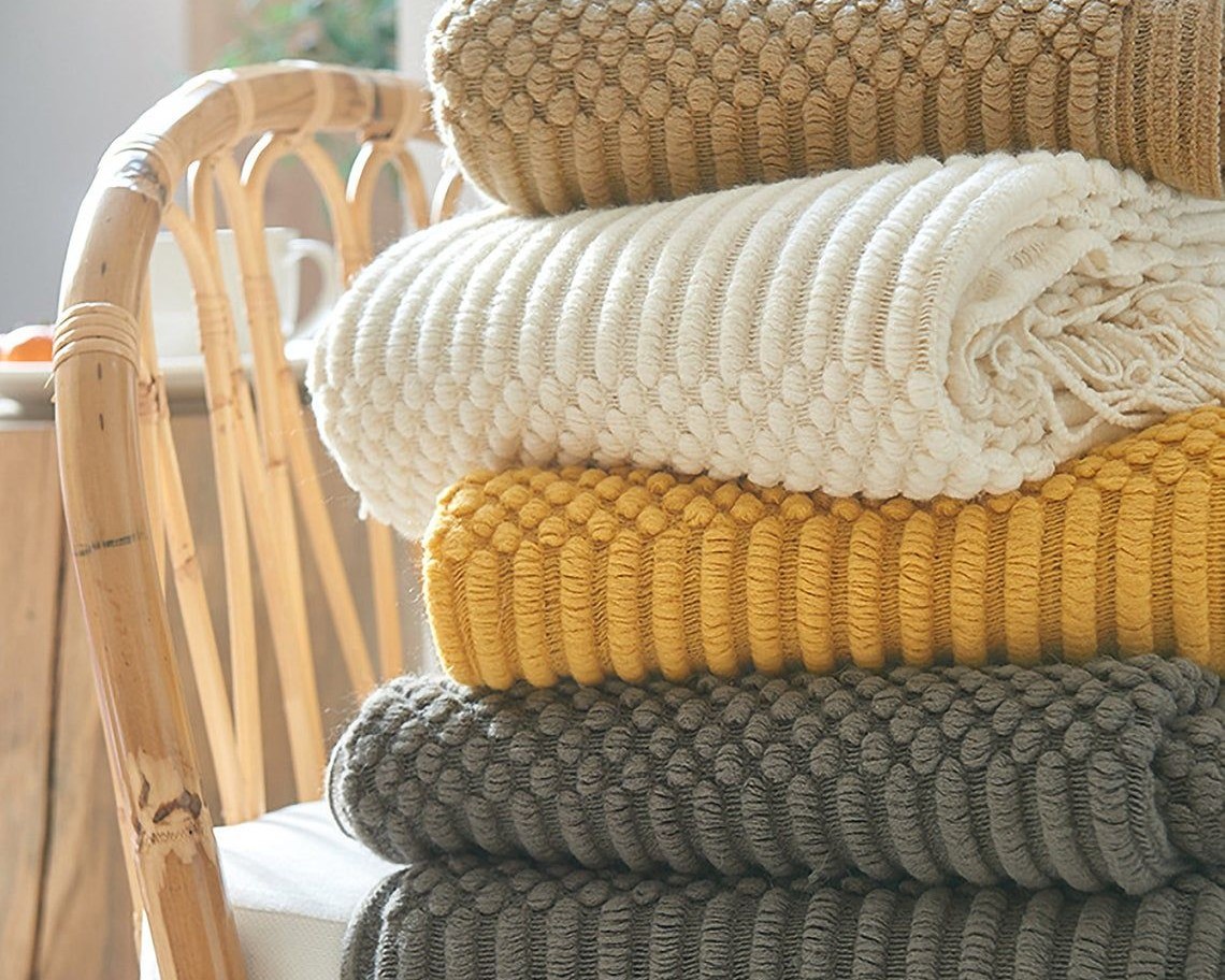 Knitted Throw