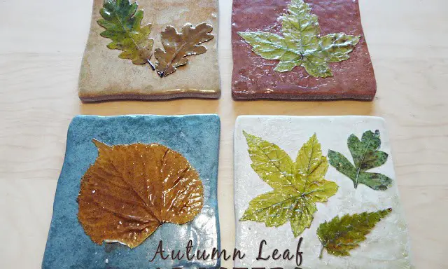 Autumn Leaf Coasters