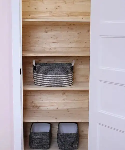 DIY Closet Shelving