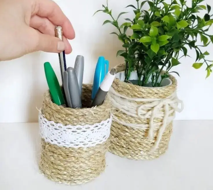 Rope Organizer For Desks