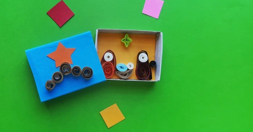 Paper Quilled Nativity