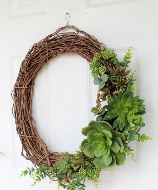 Succulent Summer Wreath