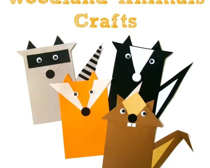 Woodland Paper Animals