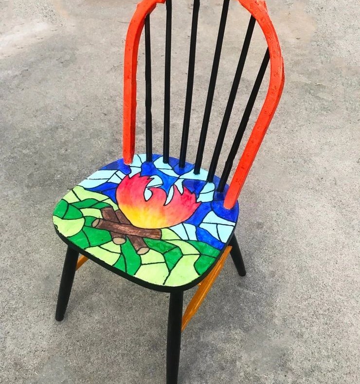 Fire Chair Makeover