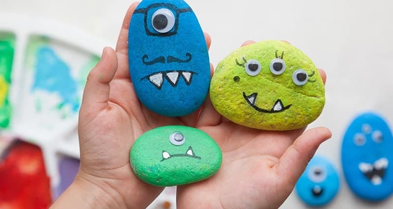Monster Rock painting