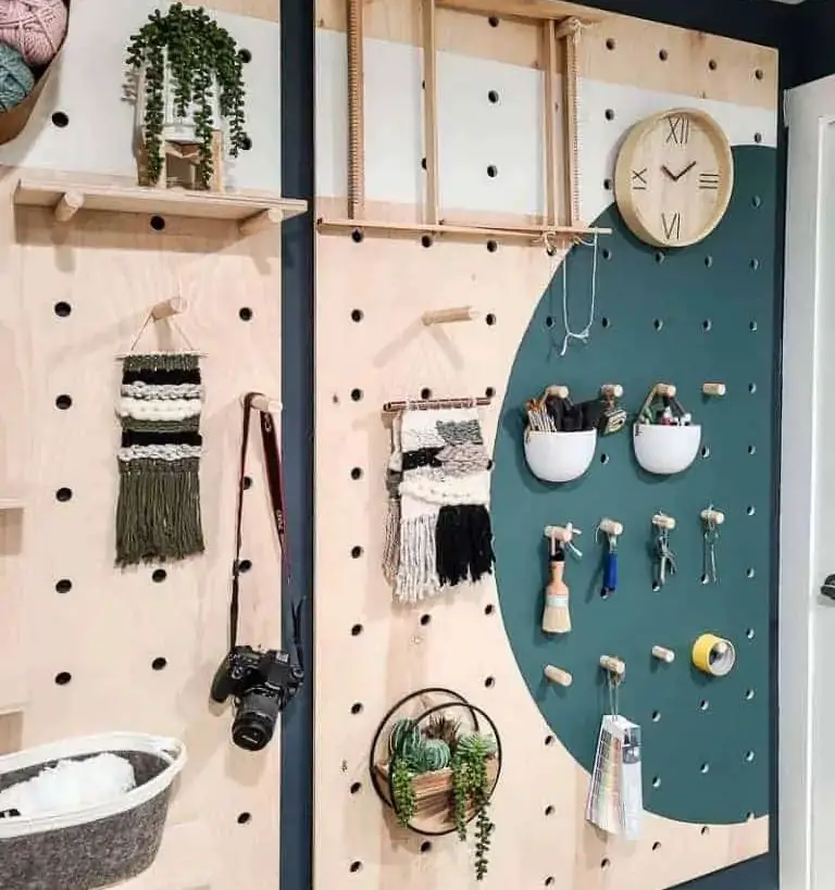 Pegboard Wall