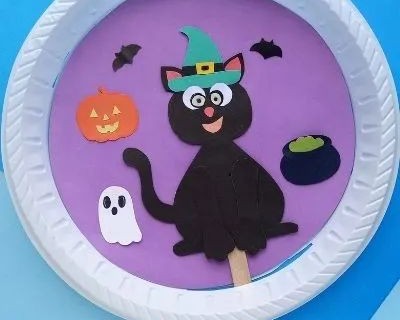 Paper Plate Cat