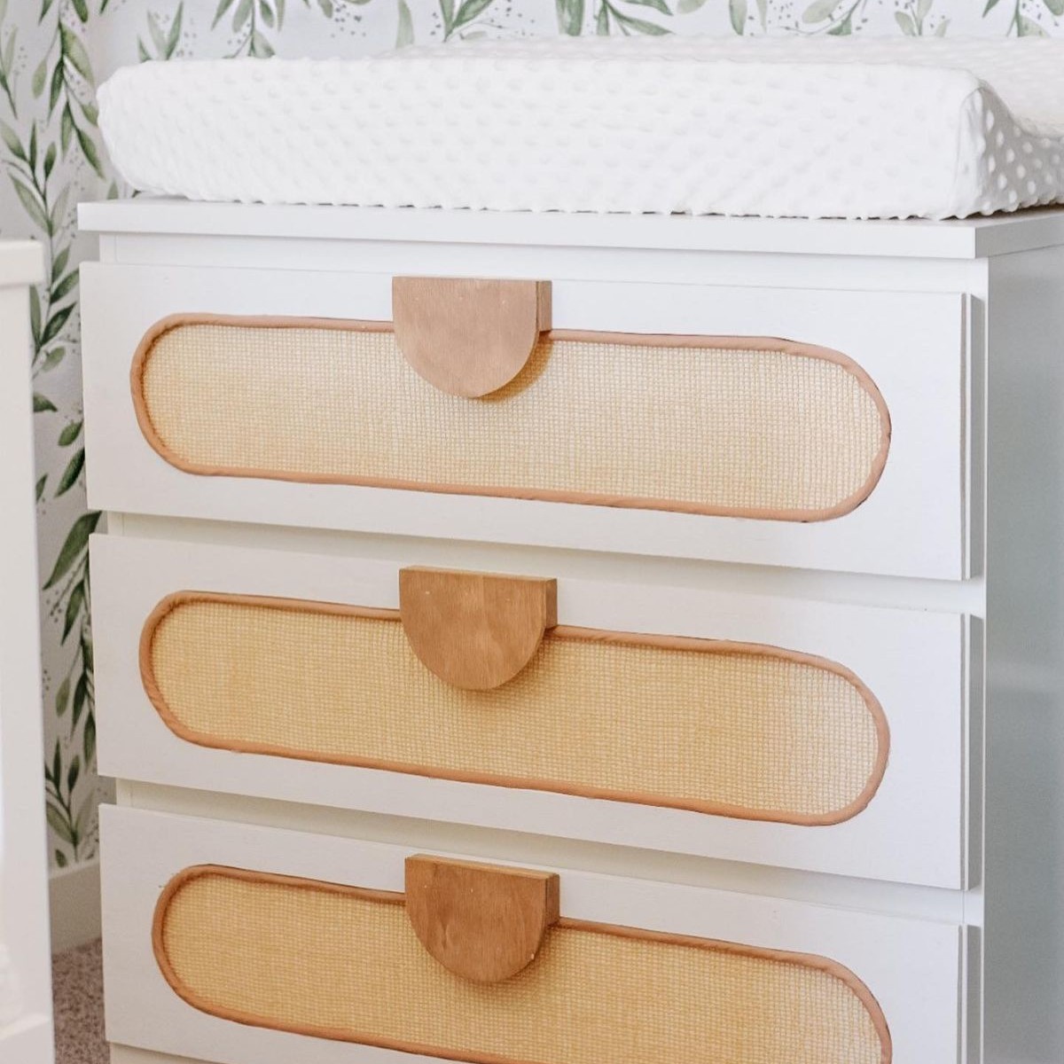 IKEA Malm Dresser nursery room storage