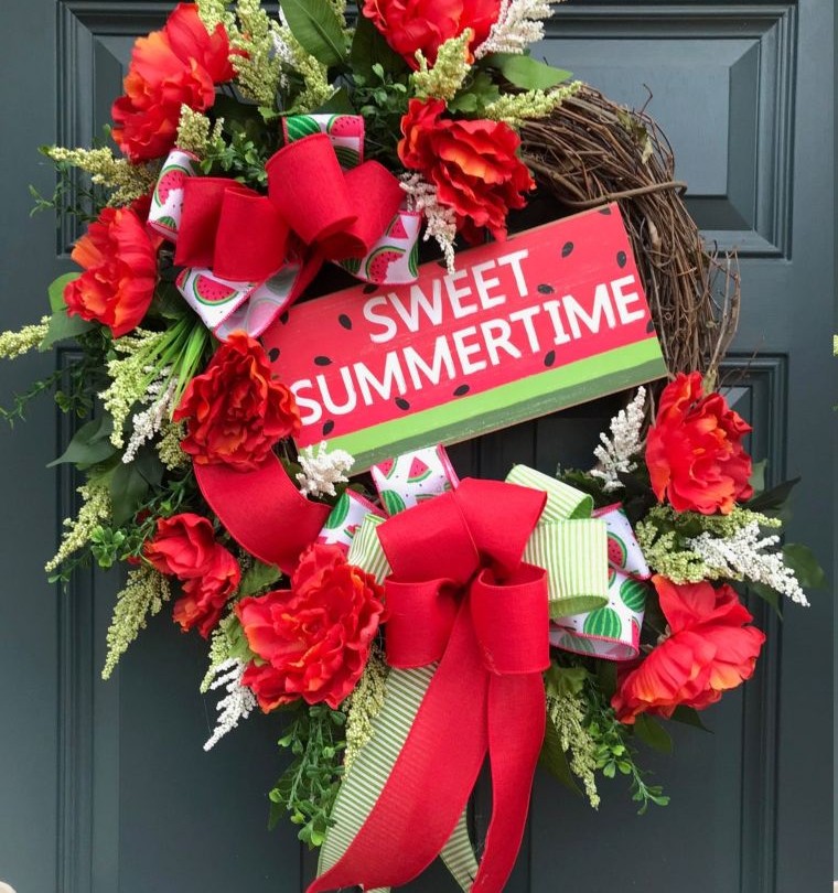 Watermelon Wreath