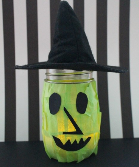 Witch Mason Jar Craft