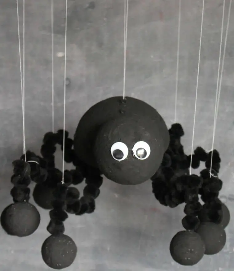 DIY Spider Marionette