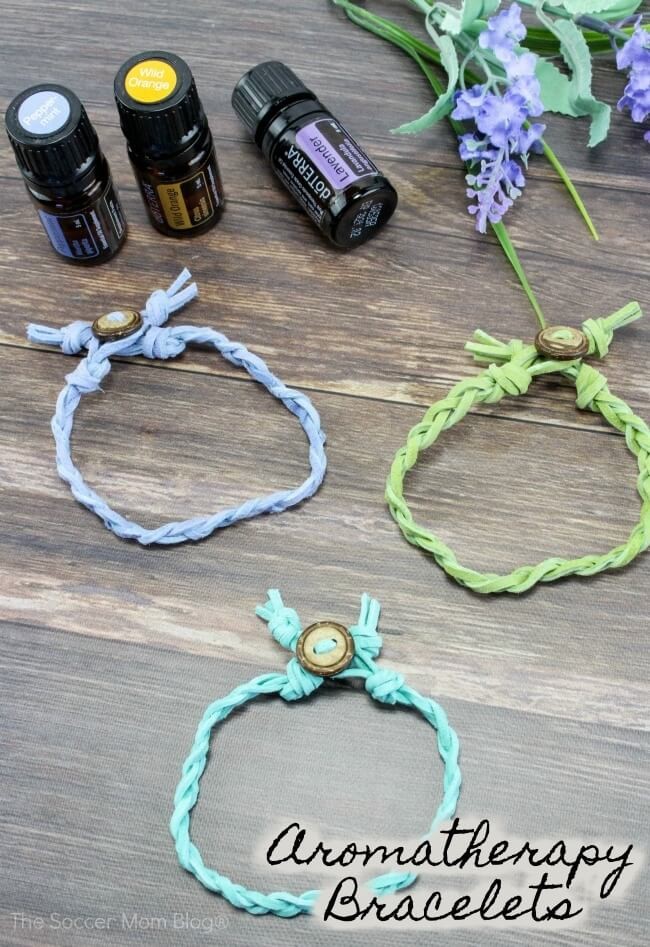 Braided Essential Oil Bracelets