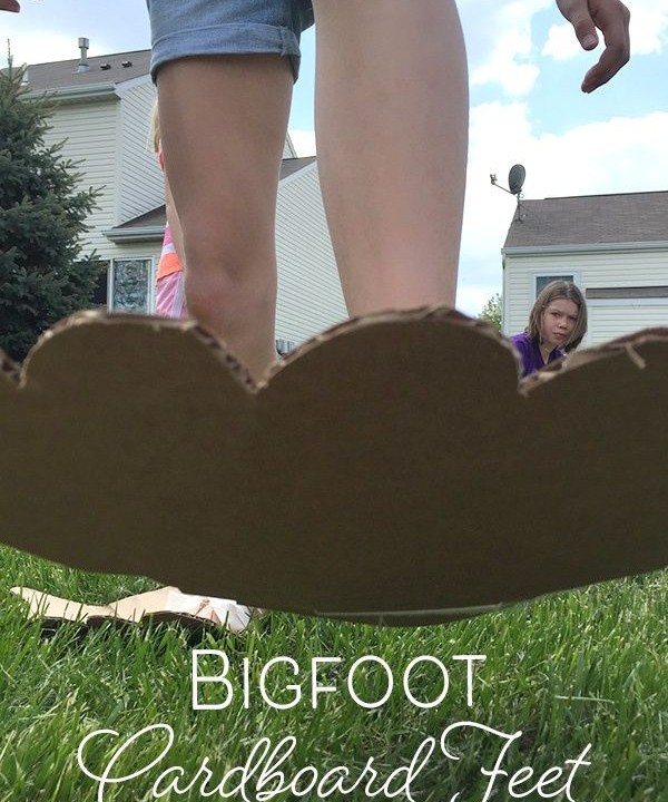 Bigfoot Cardboard Feet