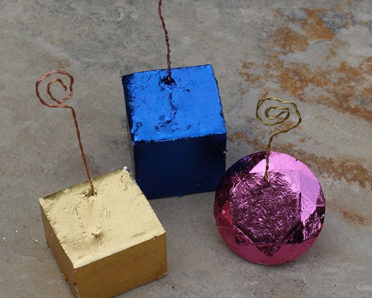 Geometric Place Card Holders