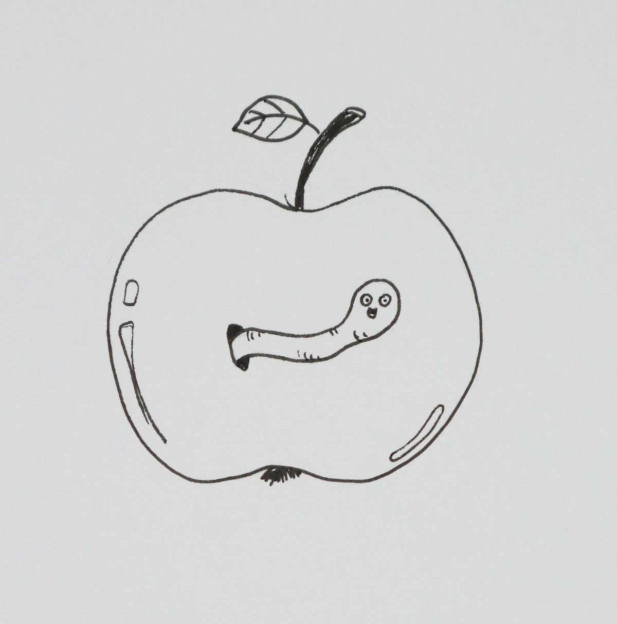 Worm in an Apple