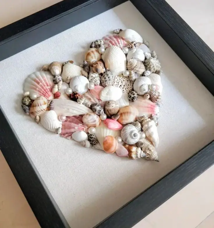 DIY Seashell Art