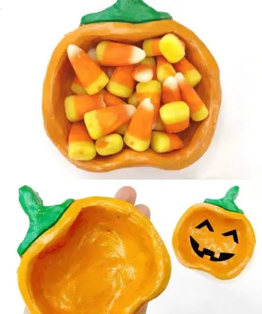 Pumpkin Pinch Pot