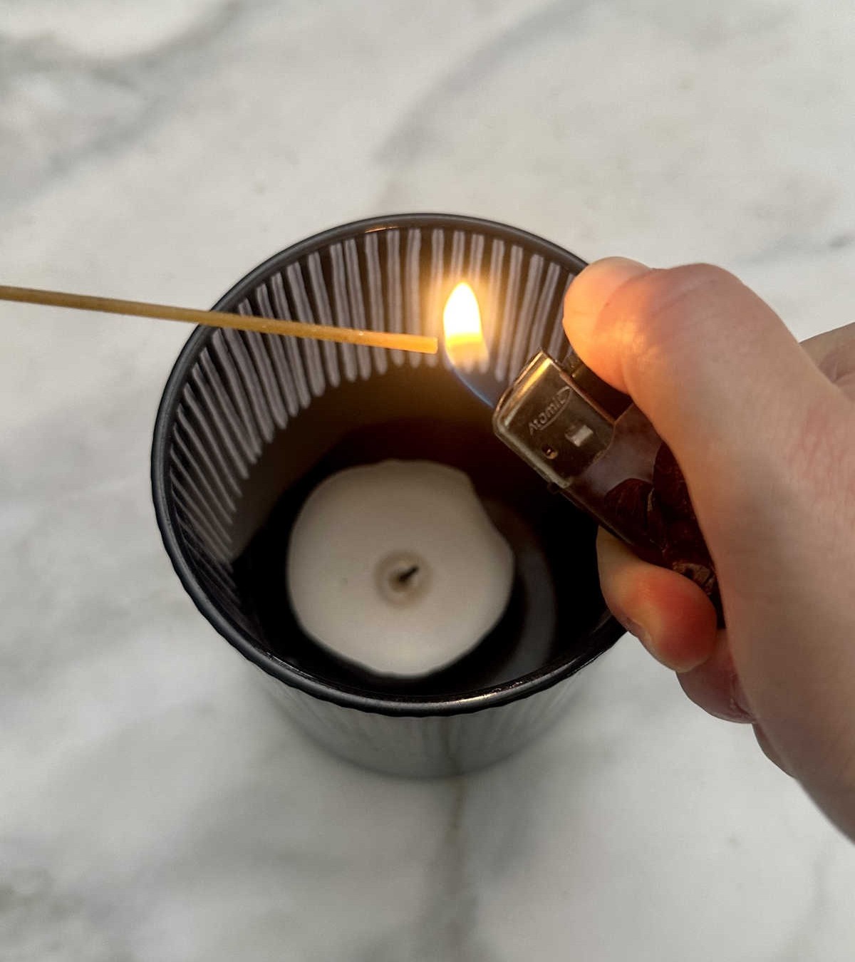 Use Spaghetti to Light Candles